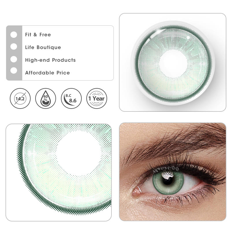 MYEYEBB Vista Green Farbige Kontaktlinsen mit Sehstärke - image 4