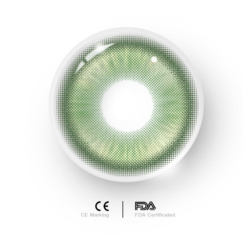 MYEYEBB Magic Coral Green verschreibungspflichtige farbige Kontaktlinsen - image 6