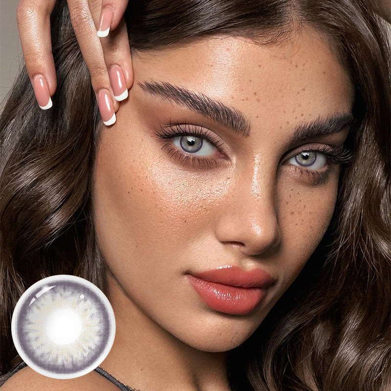 MYEYEBB Sicilian Grey Farbige Kontaktlinsen mit Sehstärke - image 2