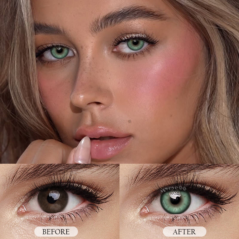 MYEYEBB Breeze Green Farbige Kontaktlinsen mit Sehstärke - image 3