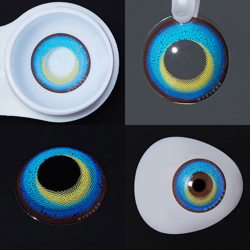 MYEYEBB Schwert Tanz Rezeptfarbe Kontaktlinsen für Cosplay - image 3