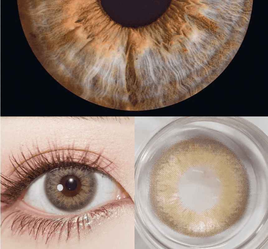 MYEYEBB DNA II Braun Rezeptfarbige Kontaktlinsen - image 4