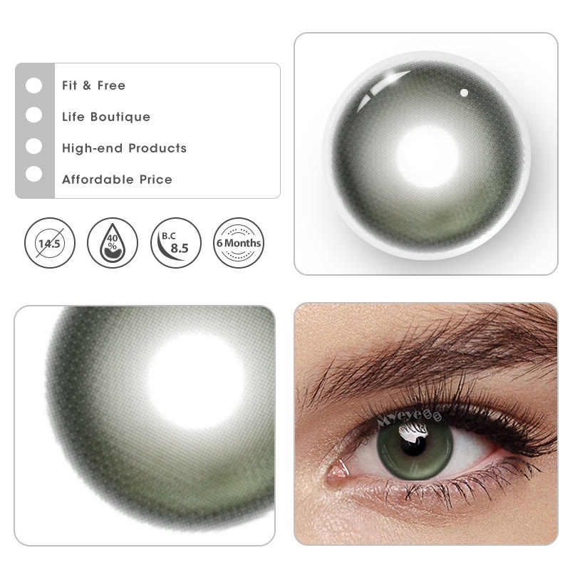 MYEYEBB Aura Tint Grüne Farblinsen | 6 Monate - image 7