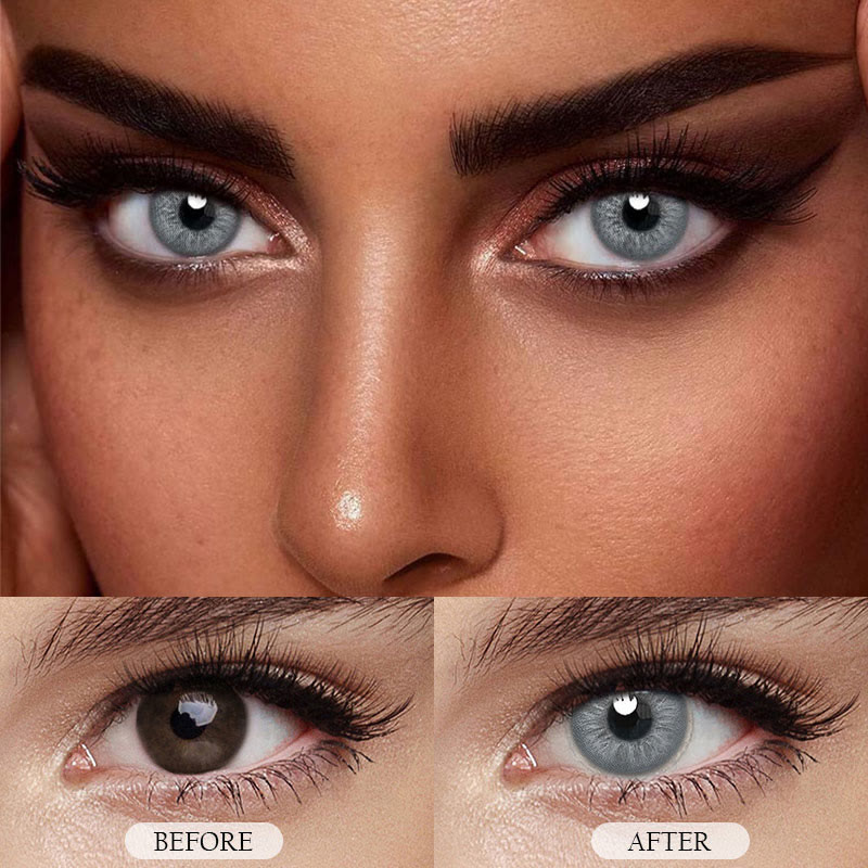 MYEYEBB Unspoken Mirage Grey Prescription Farbige Kontaktlinsen - image 7