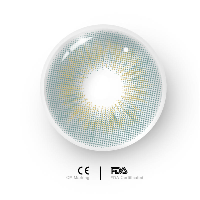 MYEYEBB Mar Iris Grün Farbige Kontaktlinsen - image 9