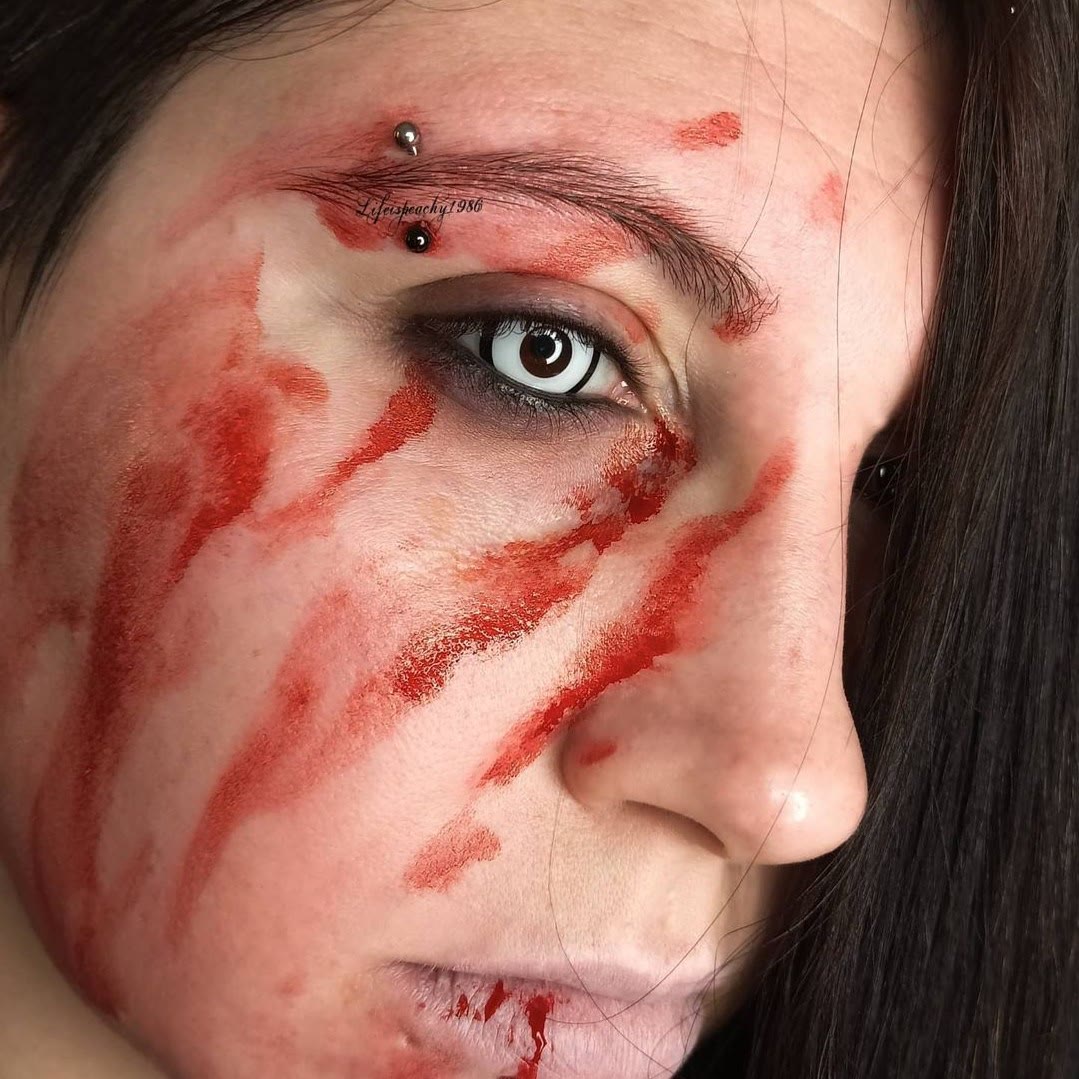 MYEYEBB White Manson Prescription Cosplay Farbige Kontaktlinsen - image 7