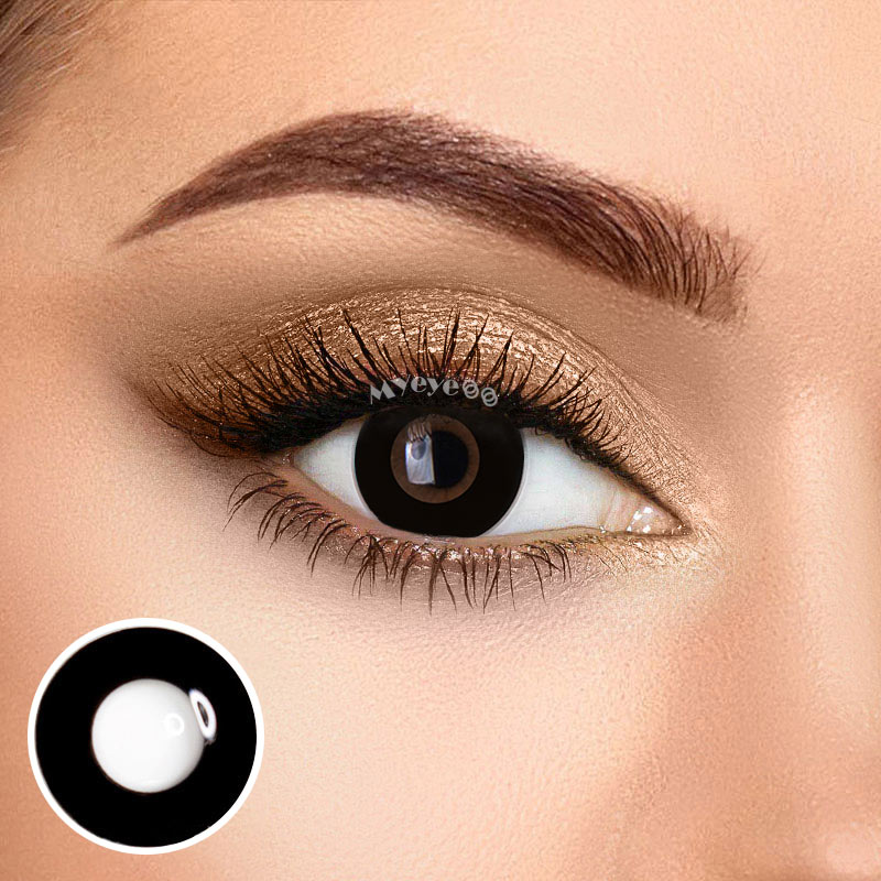MYEYEBB Black Block verschreibungspflichtige Cosplay-farbige Kontaktlinsen - image 3