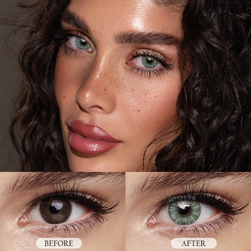 MYEYEBB Angeles Grüne farbige Kontaktlinsen - image 4