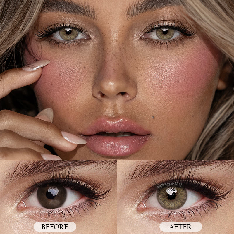 MYEYEBB Petite Iris Brown Farbige Kontaktlinsen mit Korrektur - image 6