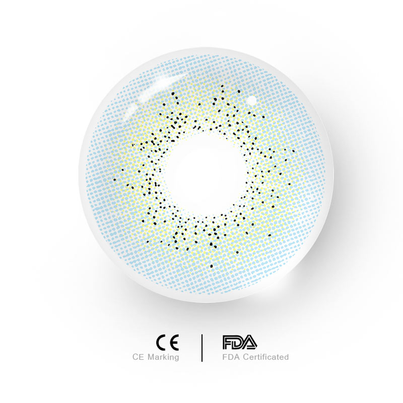 MYEYEBB Ocean Blue verschreibungspflichtige farbige Kontaktlinsen - image 9