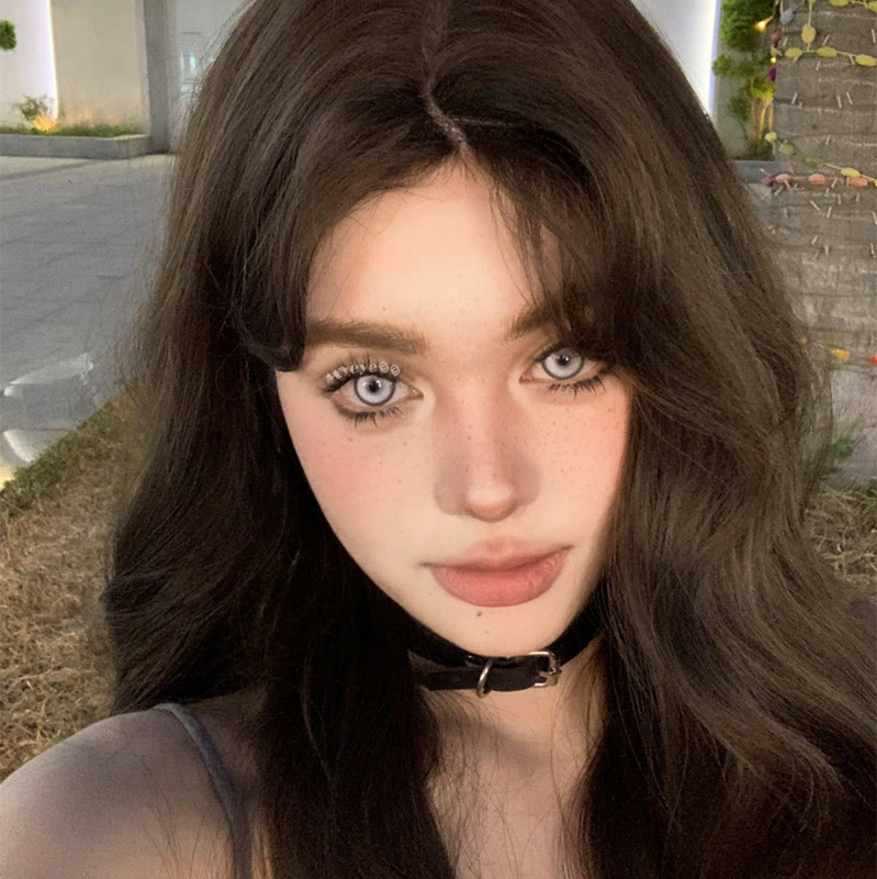 MYEYEBB Cyber Grey Cosplay Farbige Kontaktlinsen mit Sehstärke - image 12