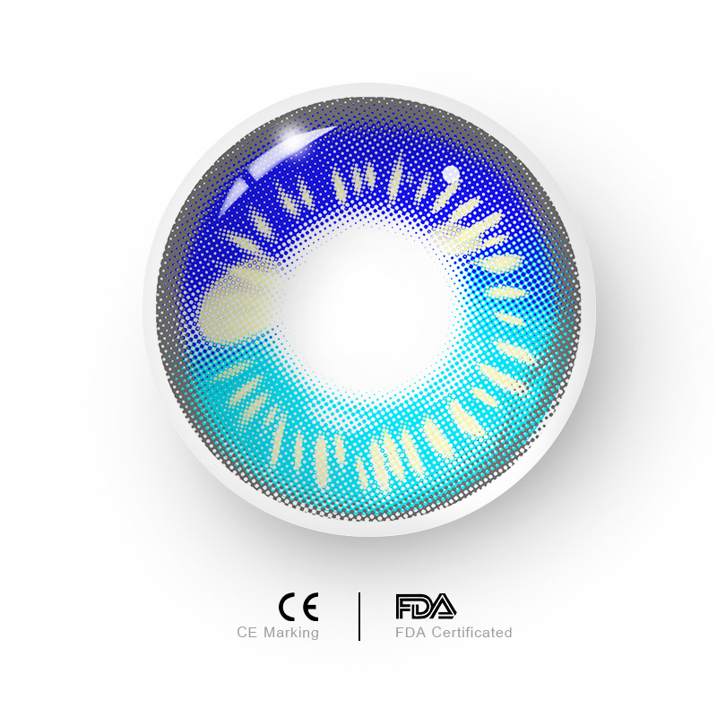 MYEYEBB Anime-Tränen Blau Prescription Cosplay Farbige Kontaktlinsen - image 2