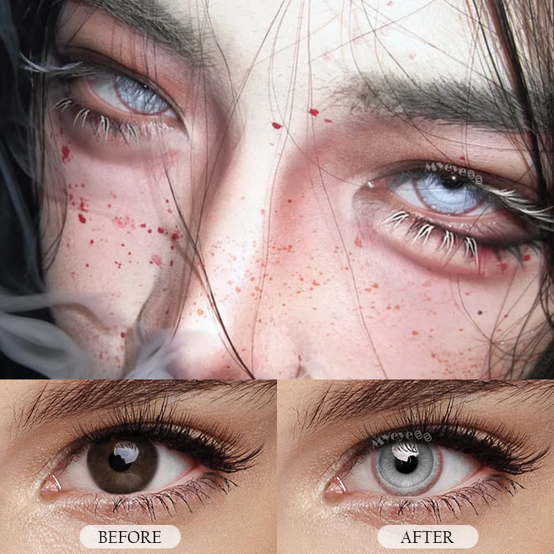 MYEYEBB Mythic Eye Graue Cosplay Farbige Kontaktlinsen für 1 Tag - image 4
