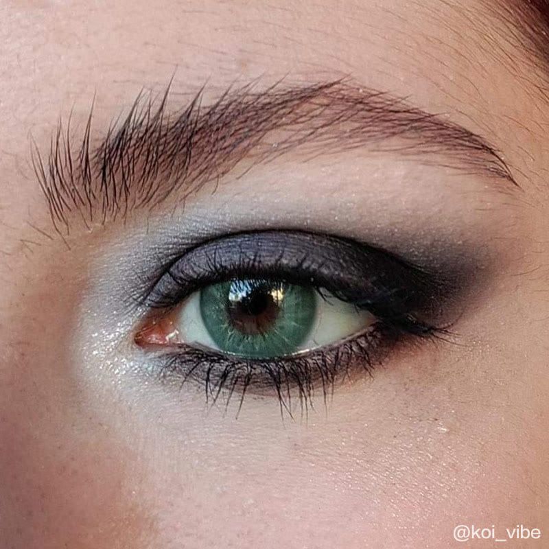 MYEYEBB Eros Green Prescription Colored Contact Lenses - image 5