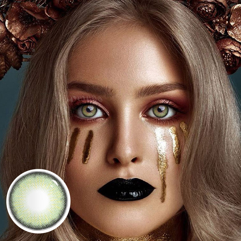 MYEYEBB Nowhere S37 Grüne Verschreibungspflichtige Farblinsen - image 2