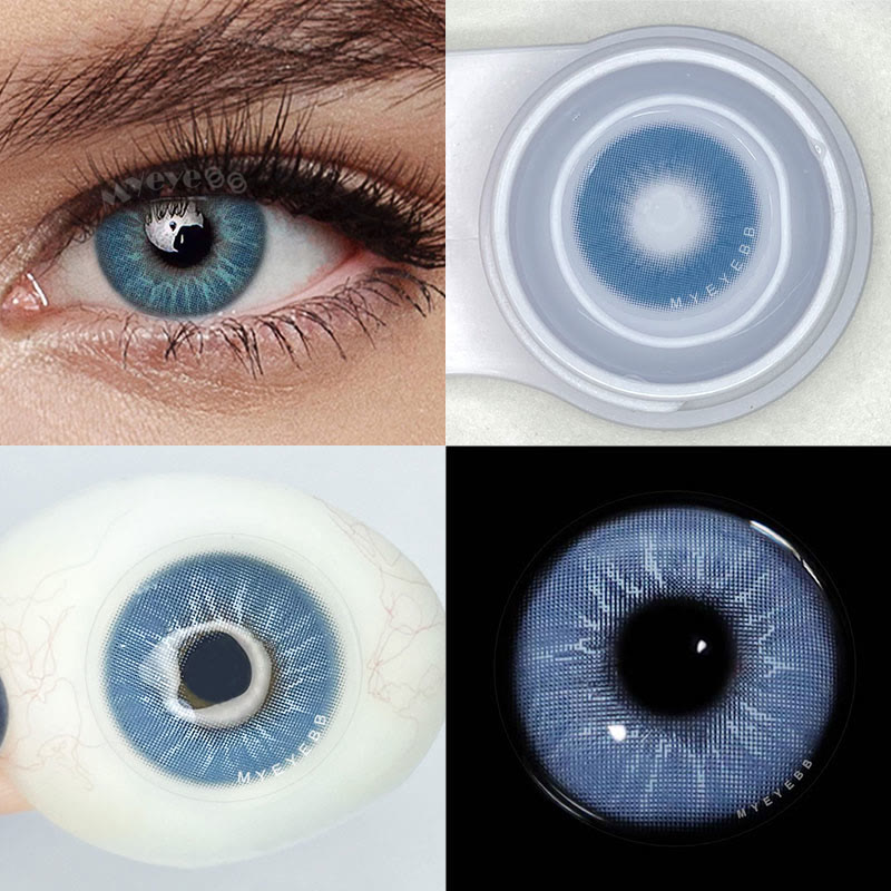 MYEYEBB Eros Blue Prescription Farbige Kontaktlinsen mit Sehstärke - image 6