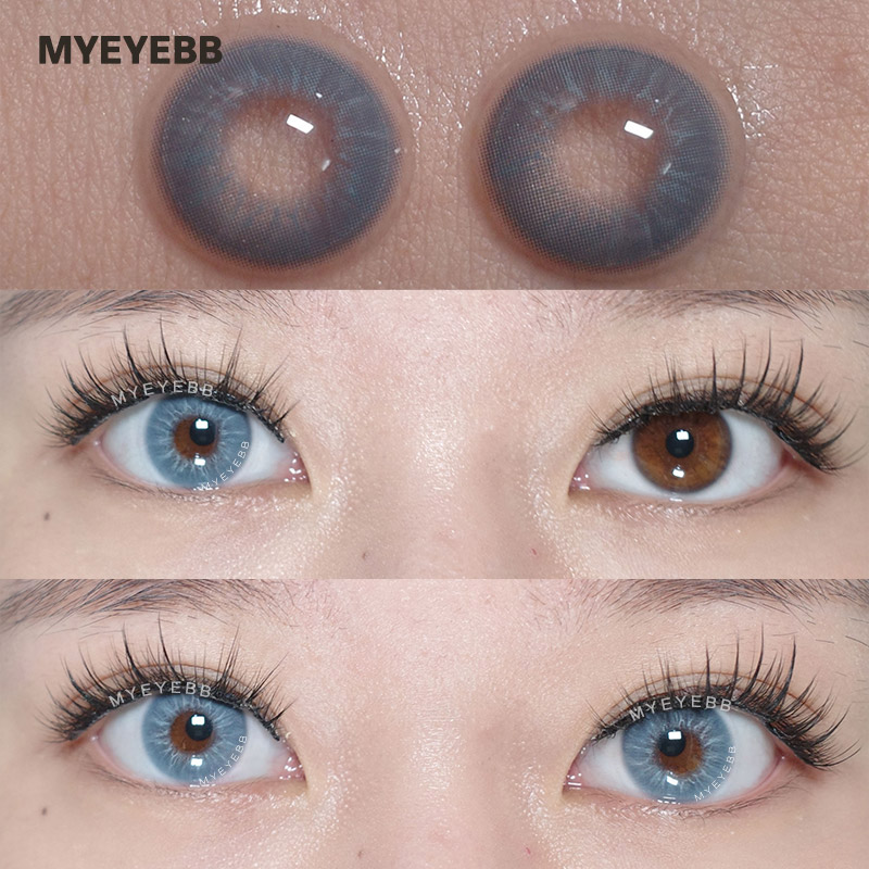 MYEYEBB Eros Blue Prescription Farbige Kontaktlinsen mit Sehstärke - image 5