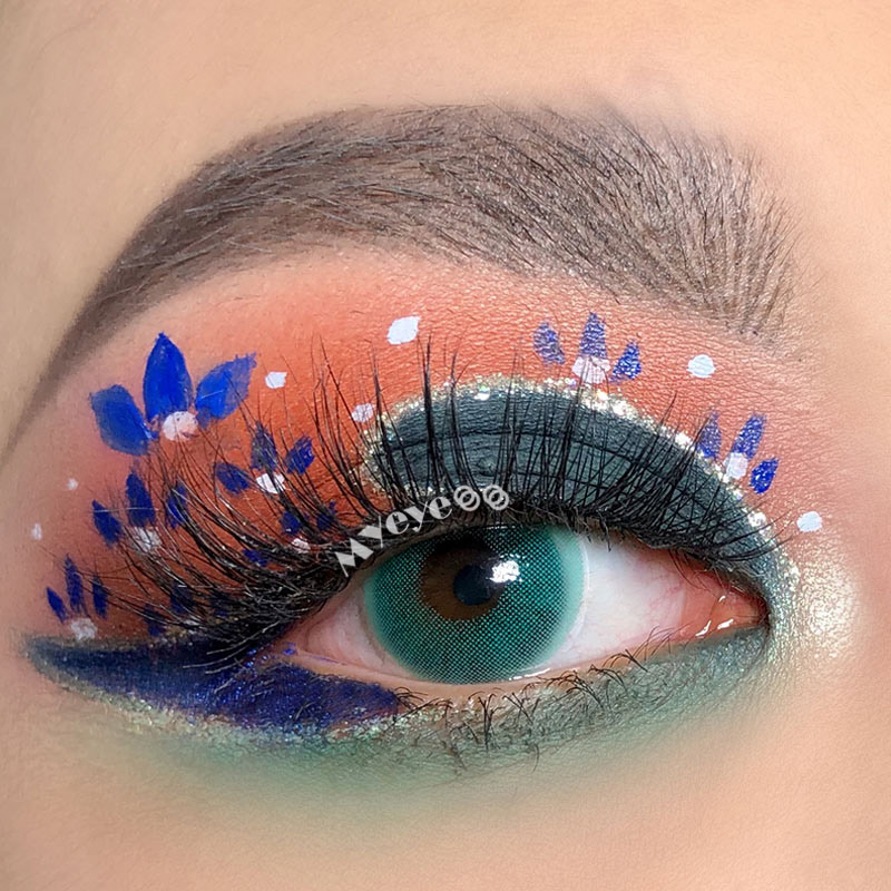 MYEYEBB Hid II Verde Farbige Kontaktlinsen mit Sehstärke - image 5