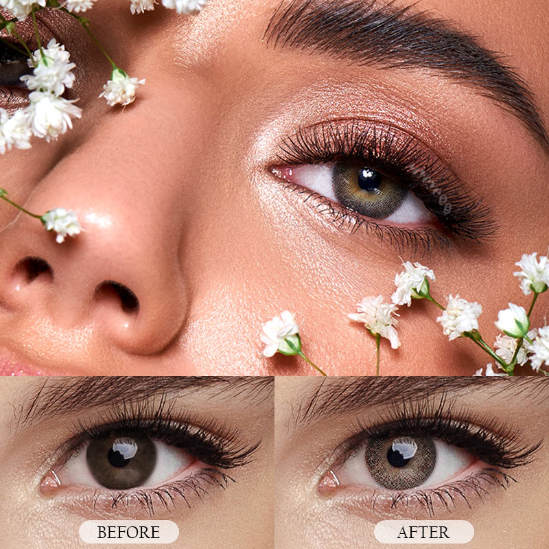 MYEYEBB Queen Brown Rezeptfarbige Kontaktlinsen - image 7