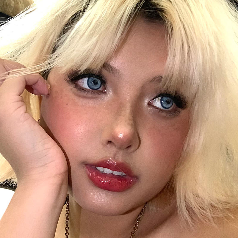 MYEYEBB Aloe Blaue Farbkontaktlinsen - image 5