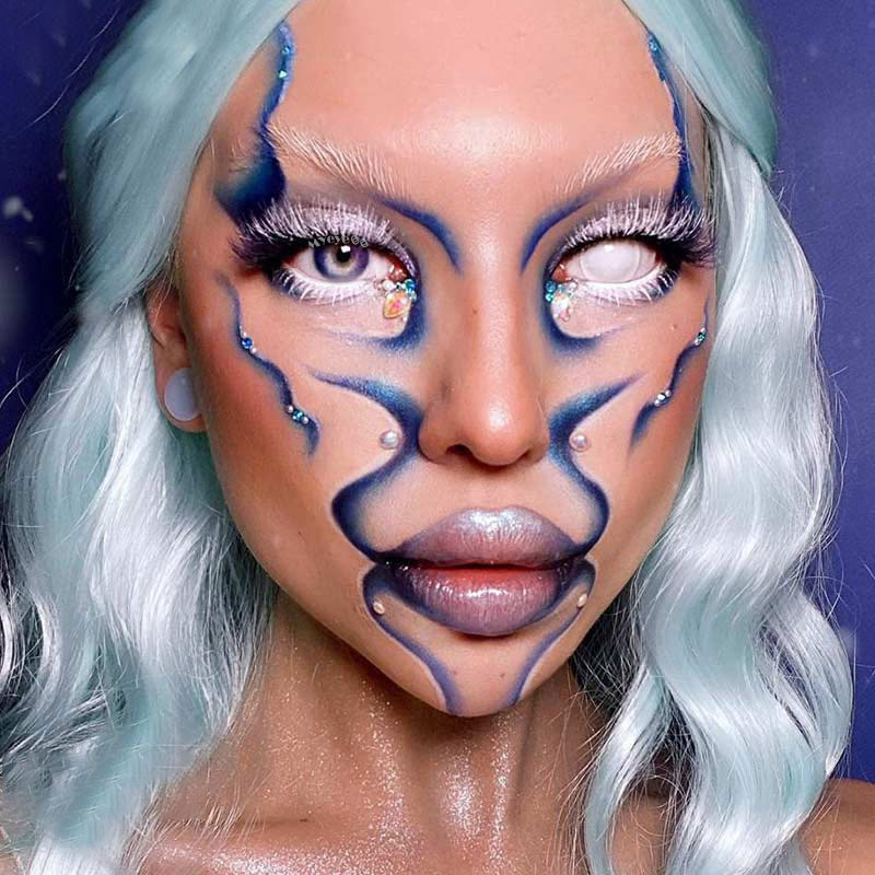 MYEYEBB Blind Mini Sclera White Out Cosplay Farbige Kontaktlinsen - image 14