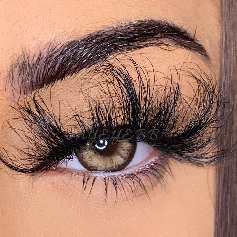 MYEYEBB Pearlescent Brown Prescription Farbige Kontaktlinsen mit Sehstärke - image 3