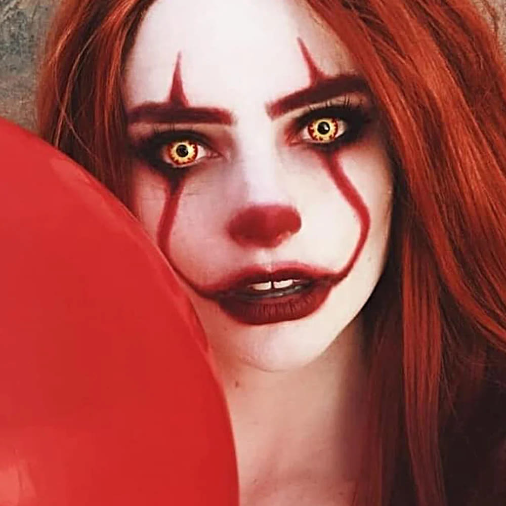 MYEYEBB Flame Prescription Cosplay - Farbige Kontaktlinsen mit Sehstärke - image 3