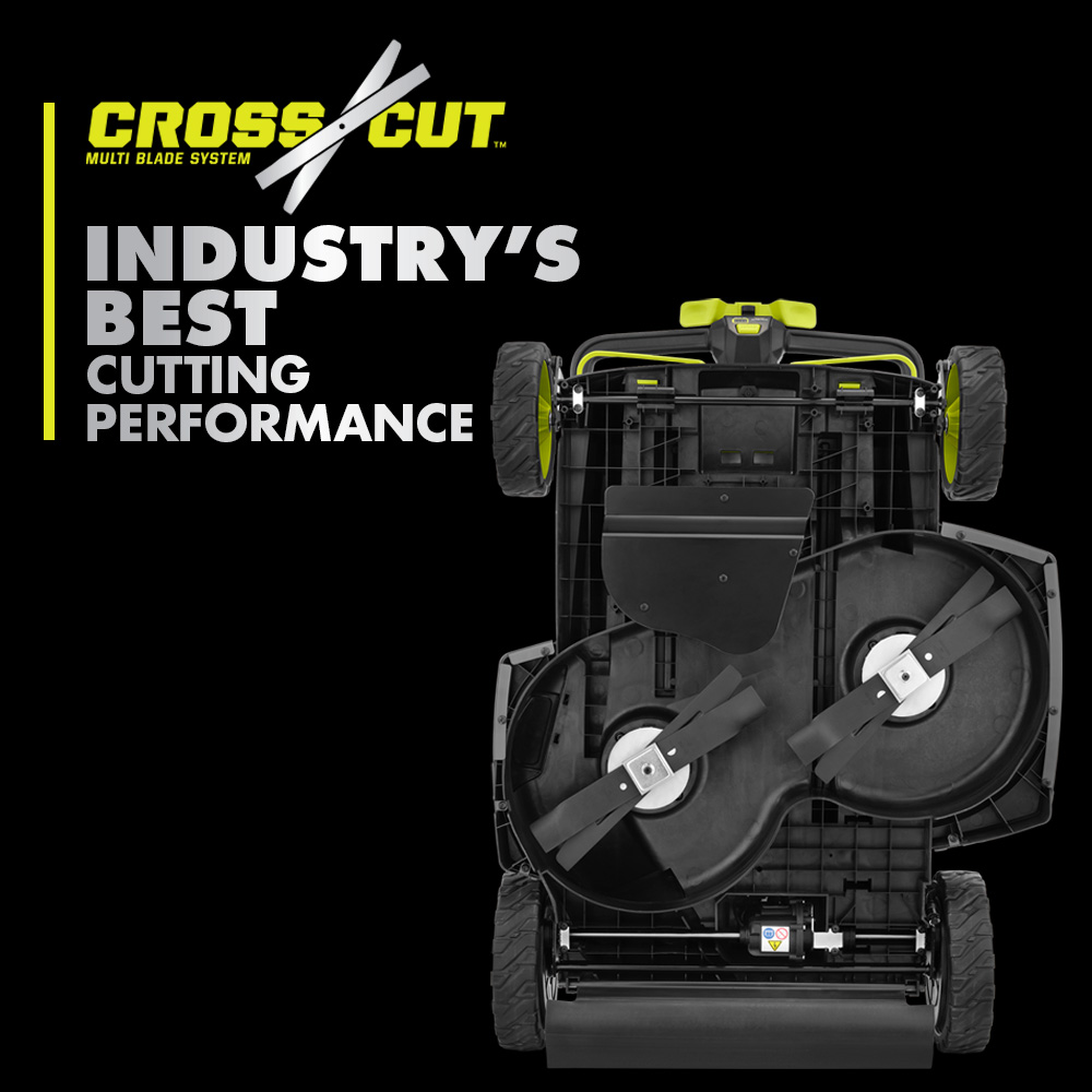 Industry's Best Cutting Performance with CROSS CUT&trade;