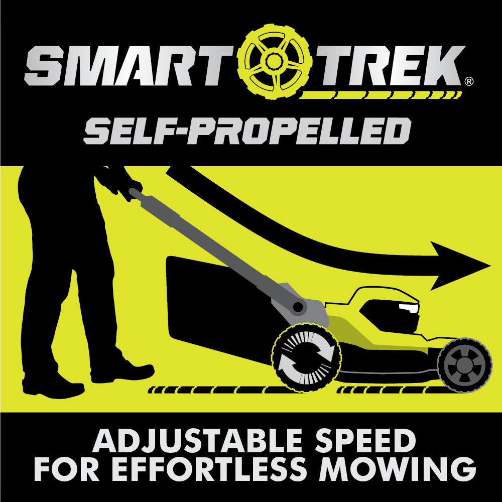 SMART TREK&trade; Self-Propelled Technology