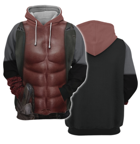 Derek's the 3rd cosplay hoodie 3D Printed
