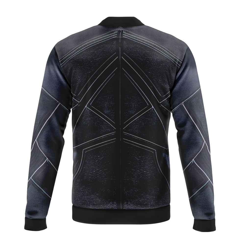 Black Flash Superhero Bomber Jacket