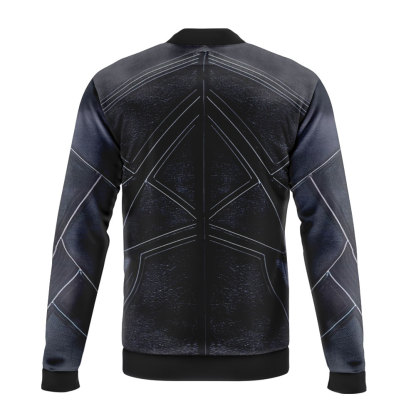 Black Flash Superhero Bomber Jacket