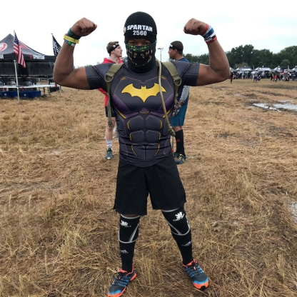 Barbara Gordon Batgirl Superhero Mecha Core Precision Curves Purple Black Short Sleeve Compression Shirt