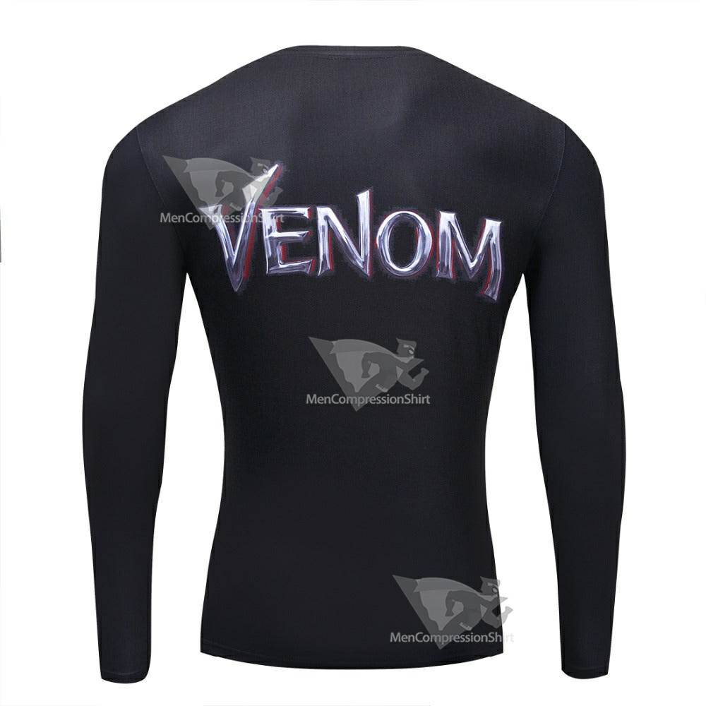 2019 Brock Red Tongue Compression Shirt For Men