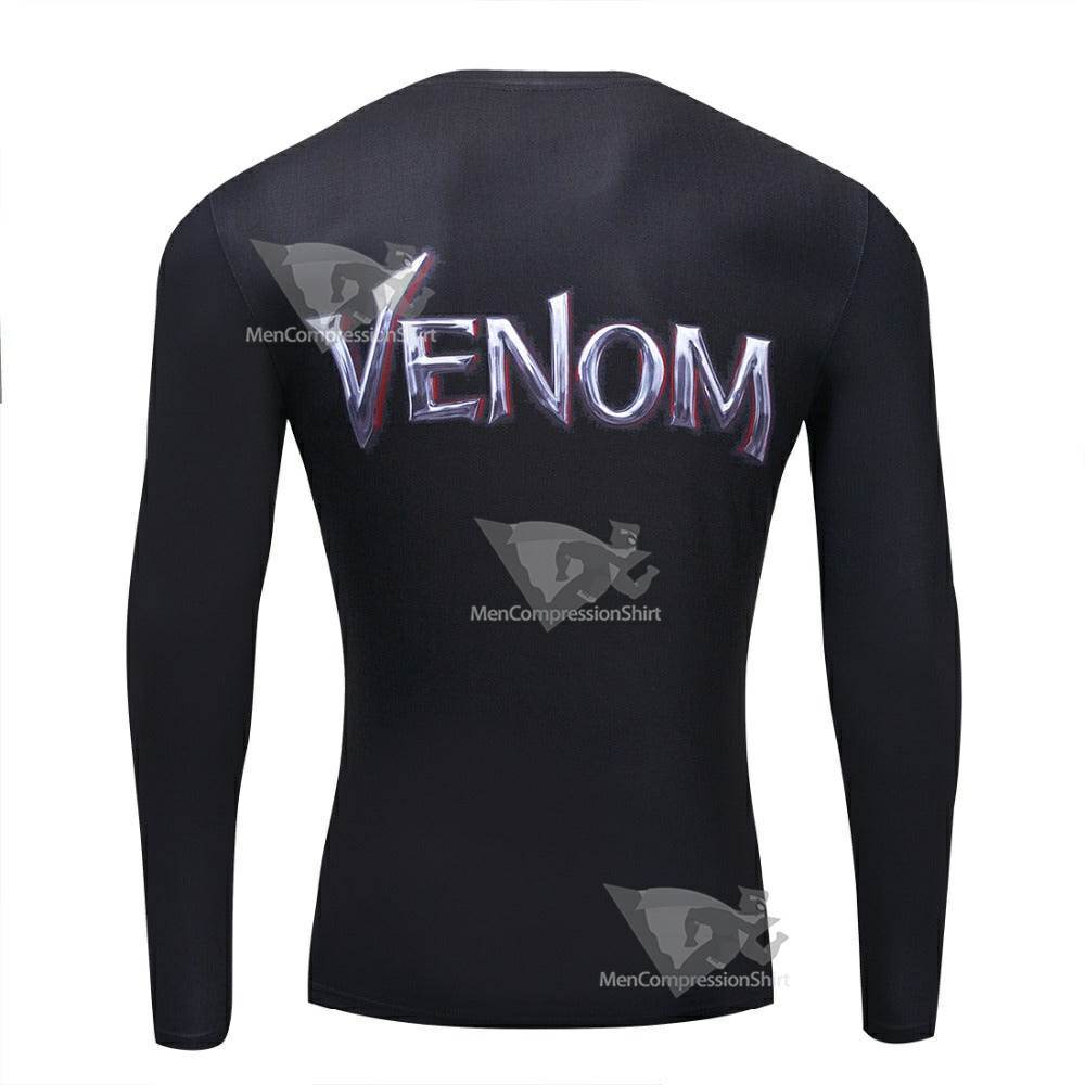 2019 Brock Red Tongue Compression Shirt For Men