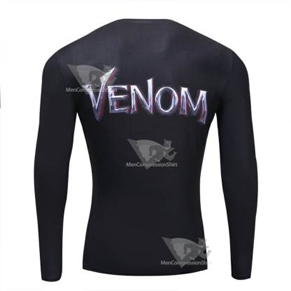 2019 Brock Red Tongue Compression Shirt For Men