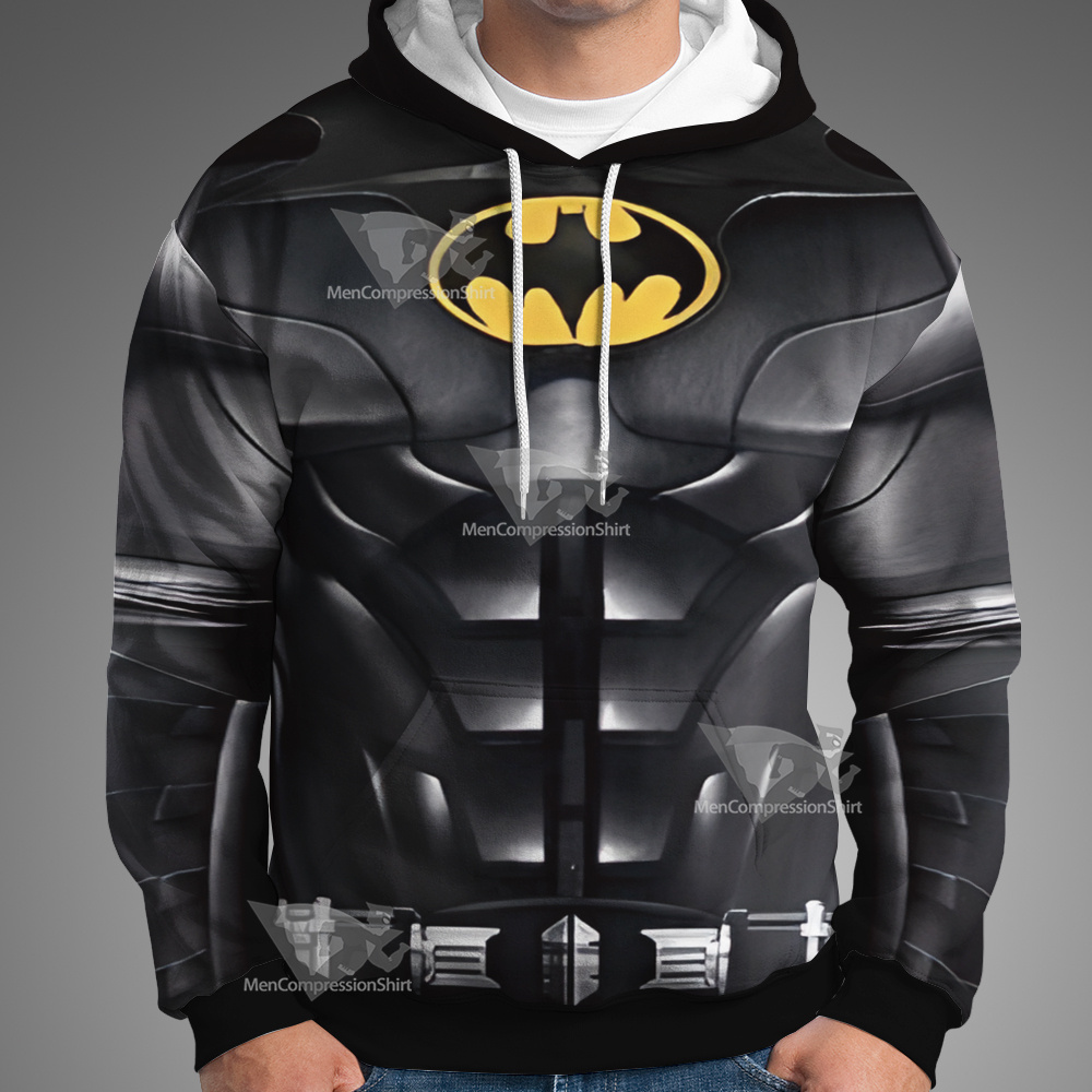 2023 The Flash Batman Michael Keaton Cosplay Hoodie
