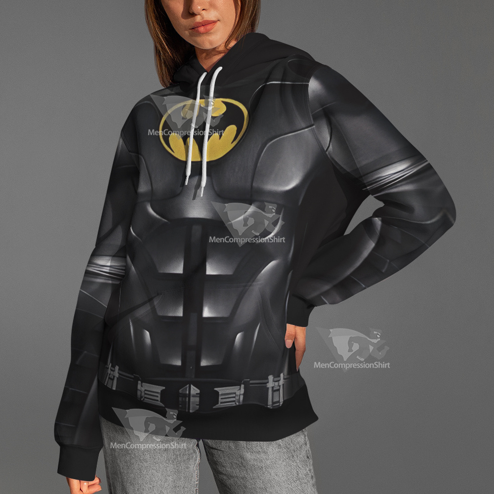 2023 The Flash Batman Michael Keaton Cosplay Hoodie