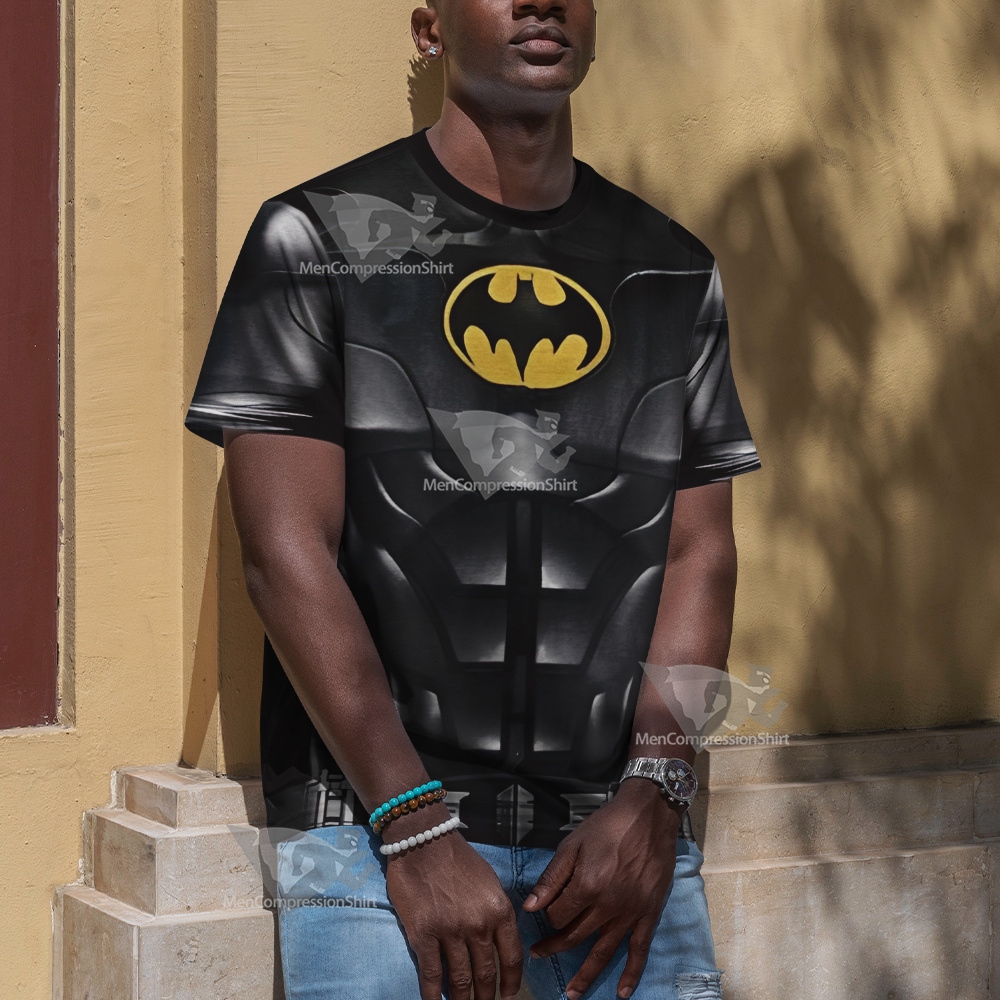 2023 The Flash Batman Michael Keaton Cosplay T-Shirt