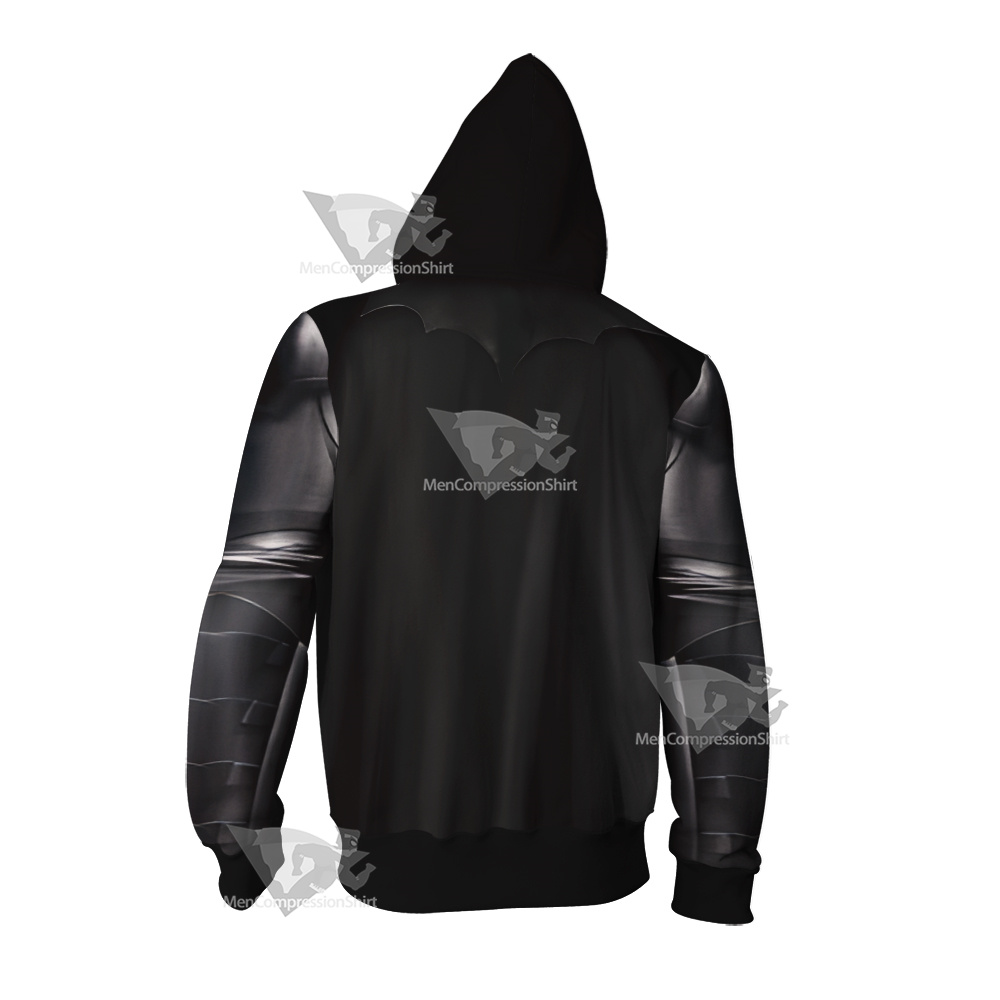 2023 The Flash Batman Michael Keaton Cosplay Zip Up Hoodie