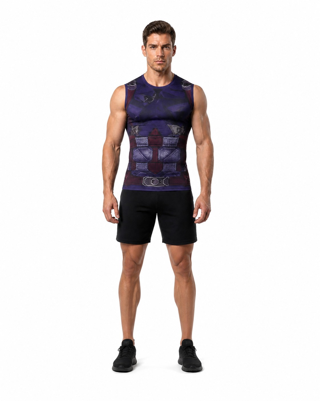 Sleeveless compression shirts
