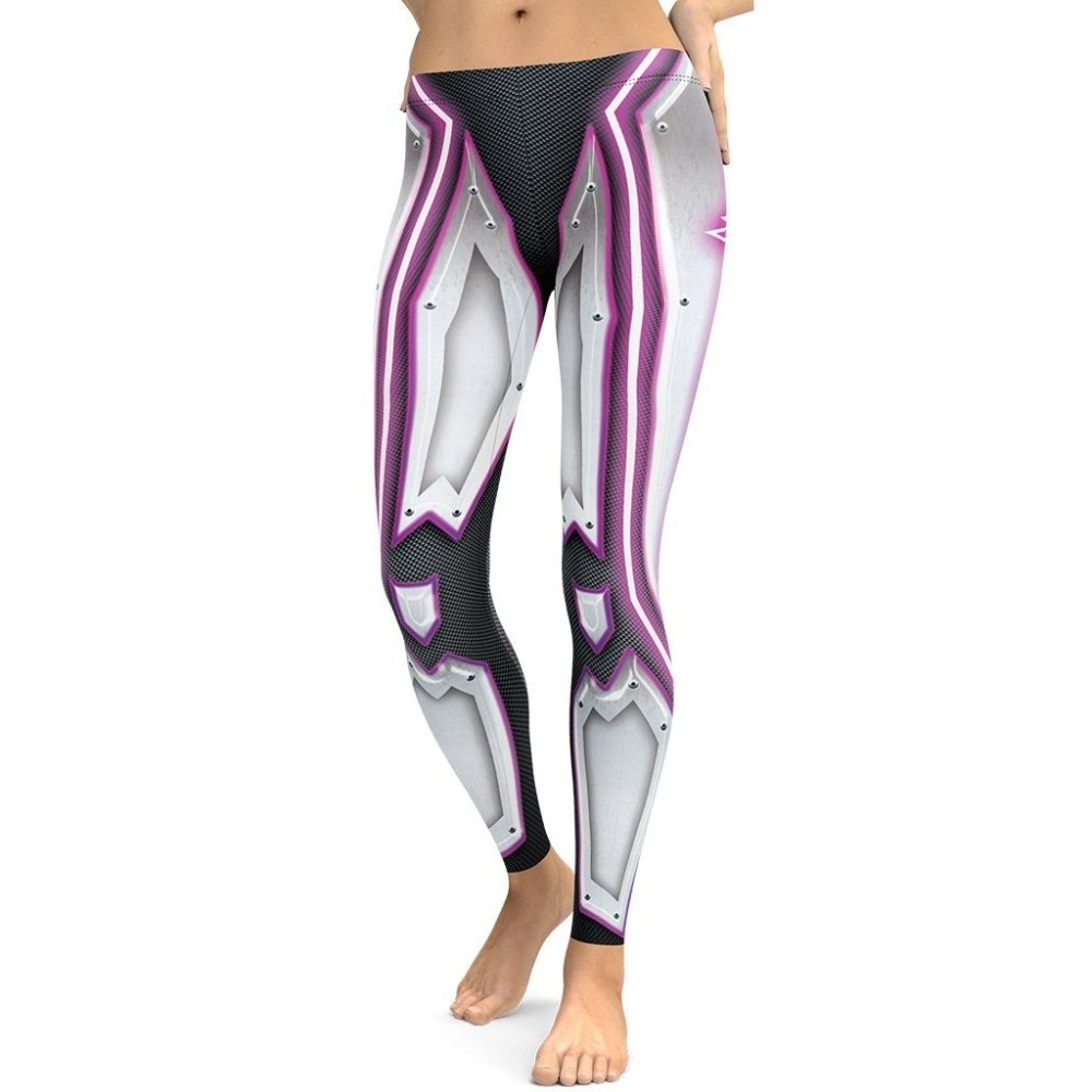 3D Cyborg lady Compression Legging