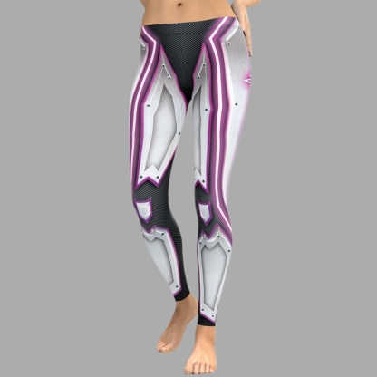3D Cyborg lady Compression Legging