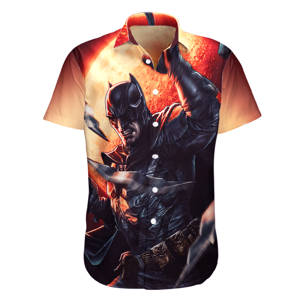 3d Printed Batman Hawaiian Shirt For Superhero Fans
