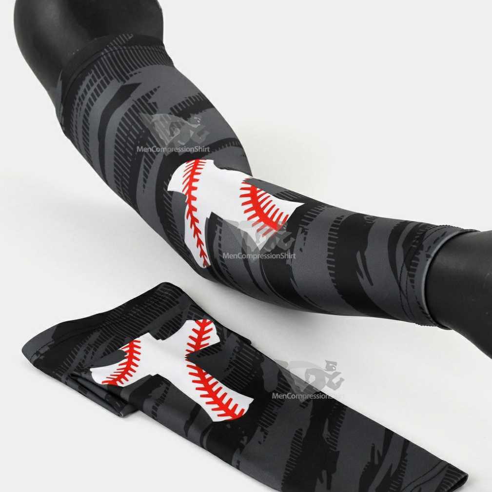 Baseball Cross Black Ops Kids Arm Sleeve