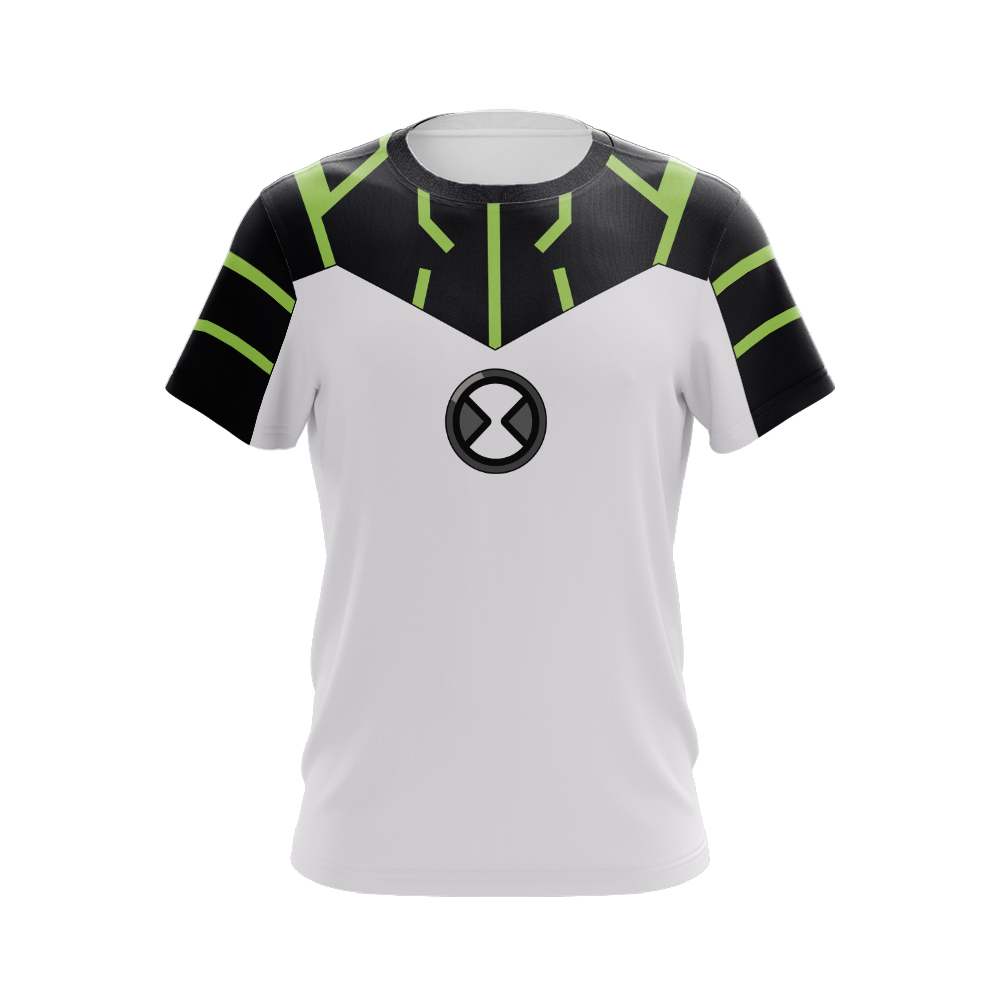 Ben10 Upgrade Green Line Cosplay T-Shirt