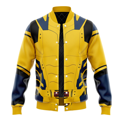 Deadpool 3 Classic Wolverine Varsity Jacket