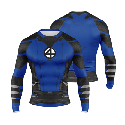 Doctor Strange Four Reed Richards Long Sleeve Compression Shirt