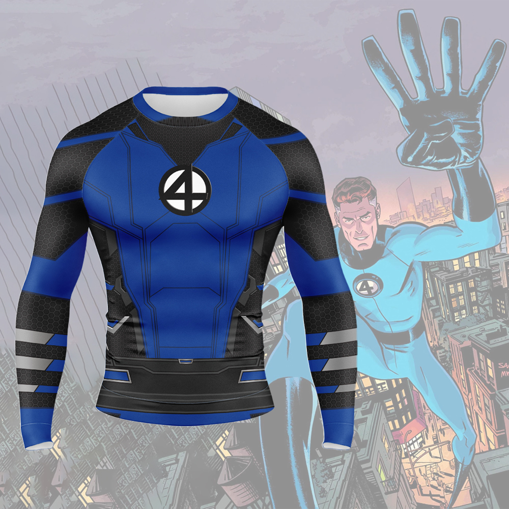 Doctor Strange Four Reed Richards Long Sleeve Compression Shirt