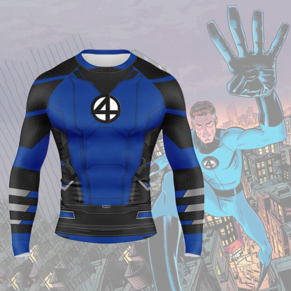 Doctor Strange Four Reed Richards Long Sleeve Compression Shirt